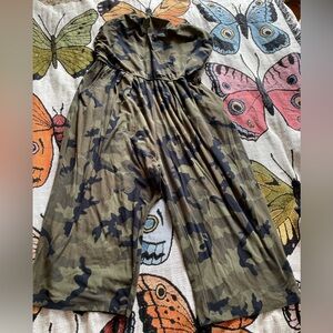 Plus sized tube top jumper